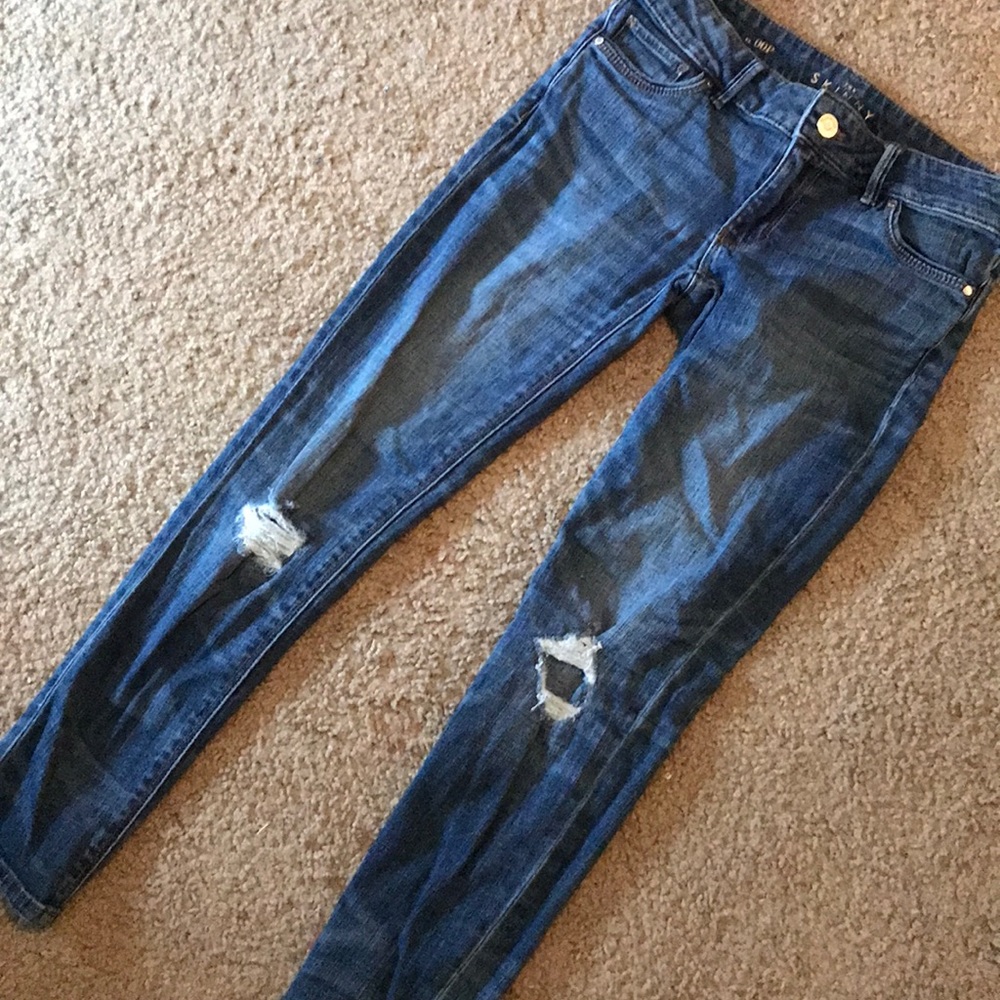 WHBM skinny jeans